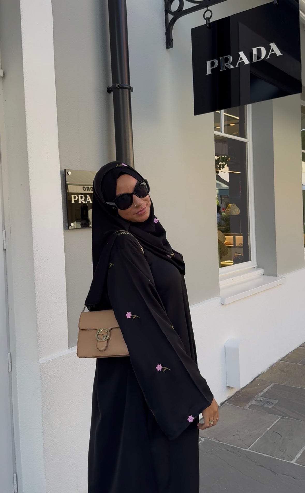 Abaya zarah - noir